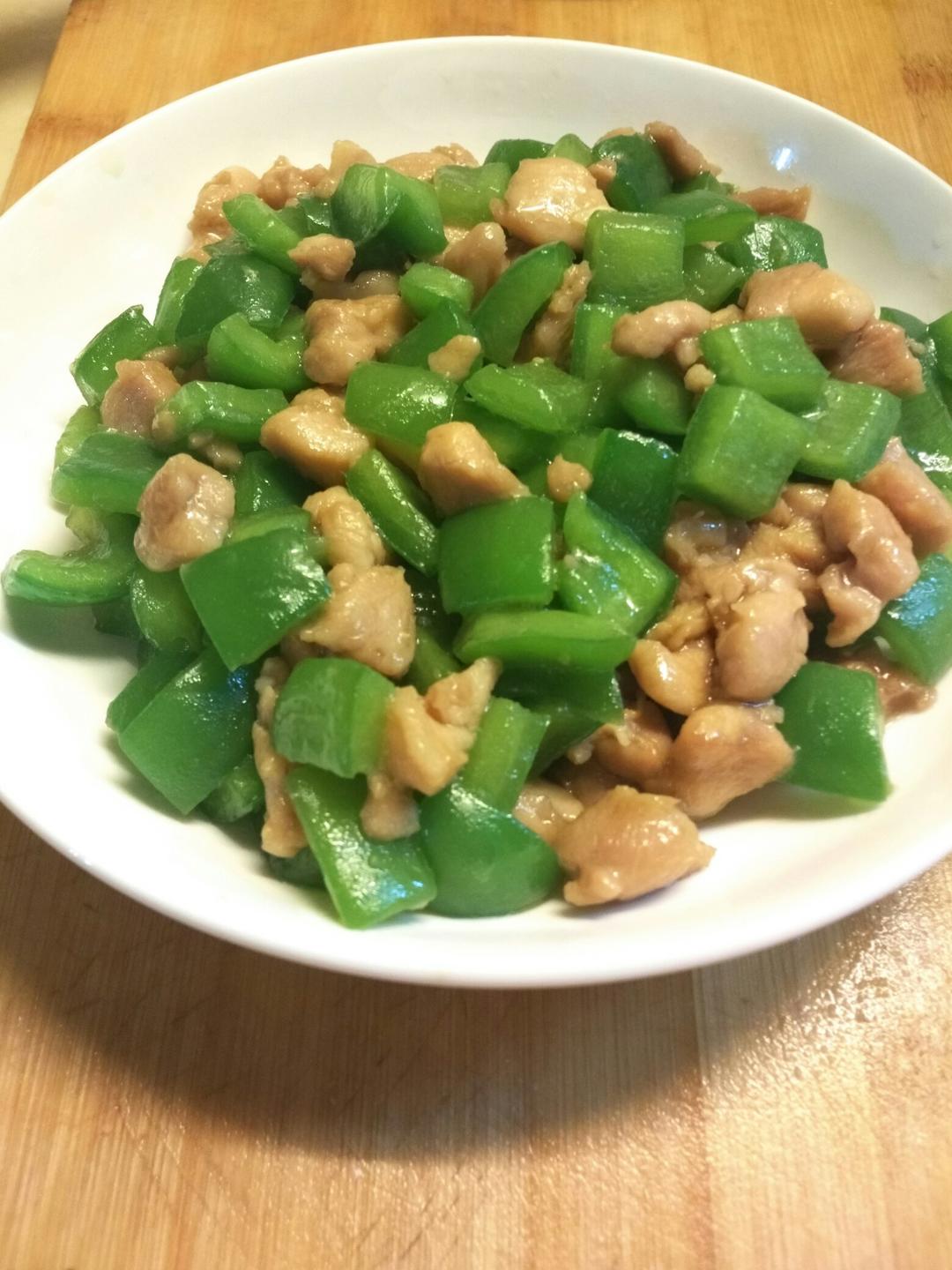 青椒炒鸡腿肉（大厨级别）