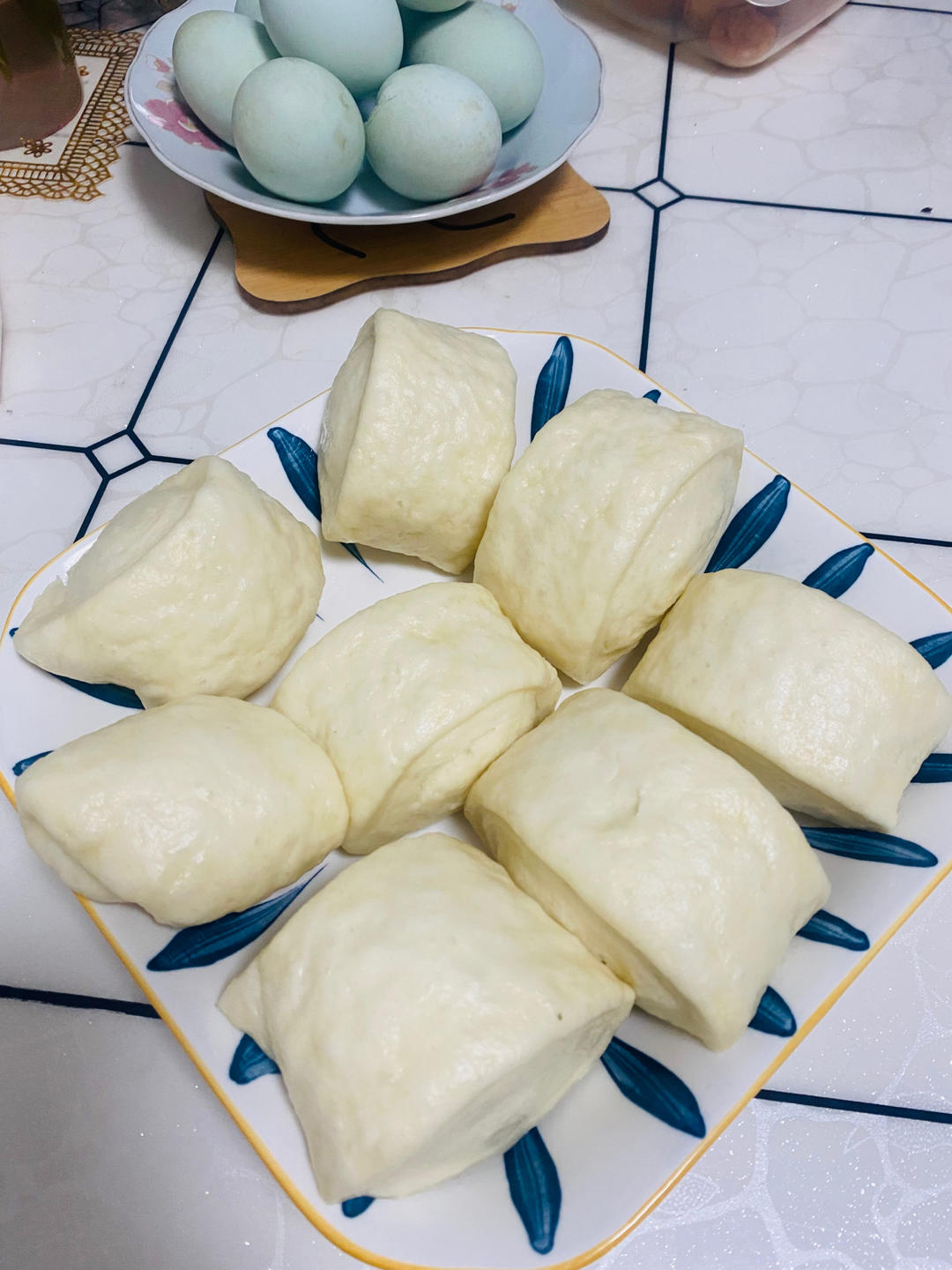绵软牛奶馒头