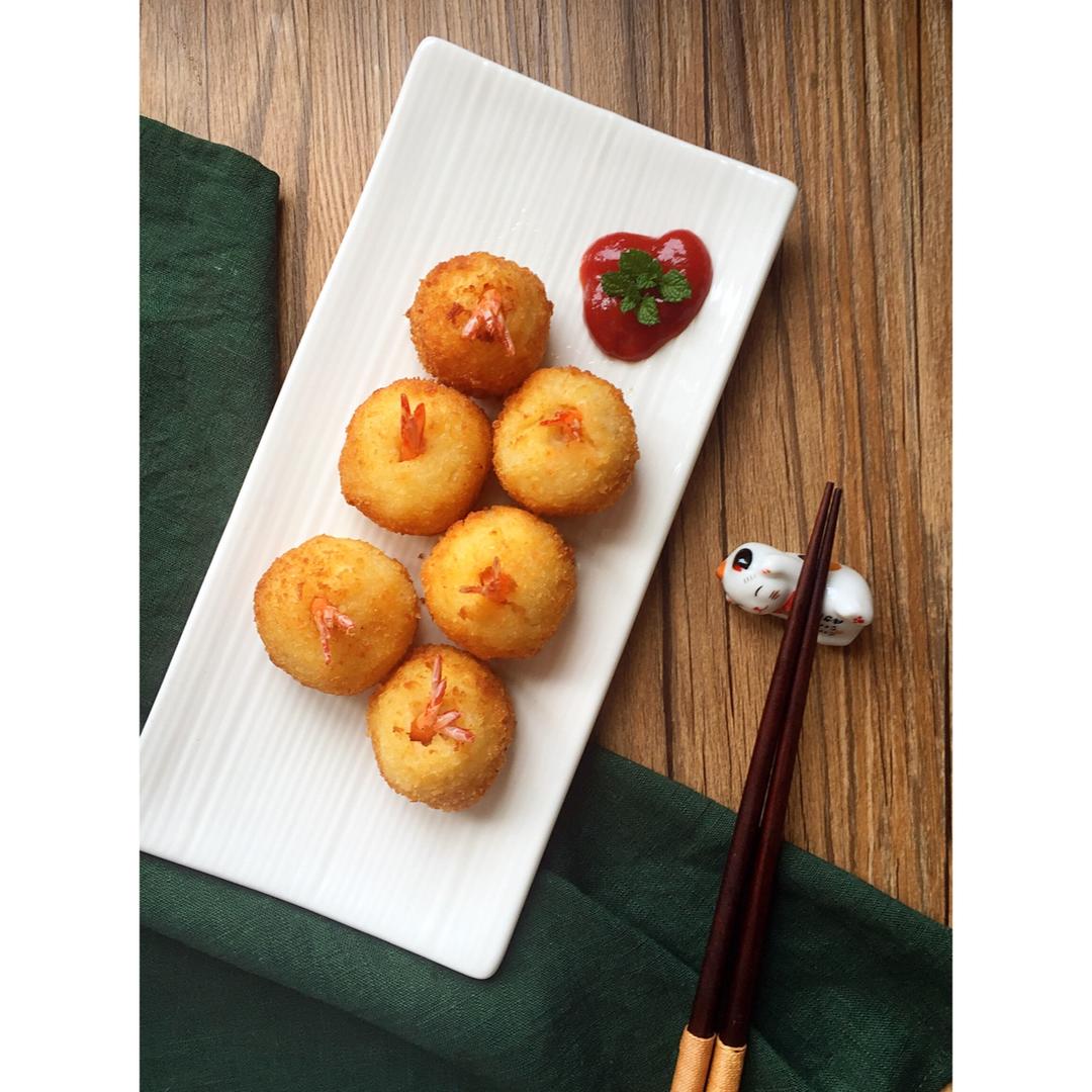 土豆芝士虾球
（媲美必胜客）