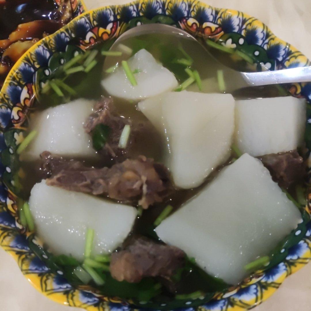 大白萝卜清炖牛肉