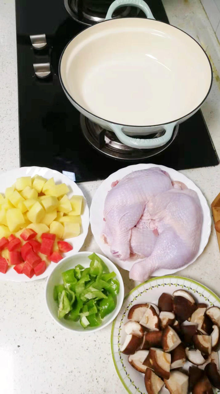 黄焖鸡【10月北鼎珐琅锅食谱】