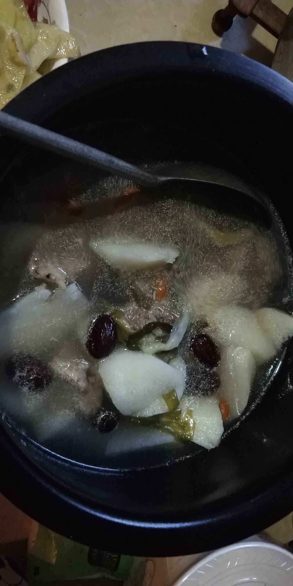 排骨山药汤