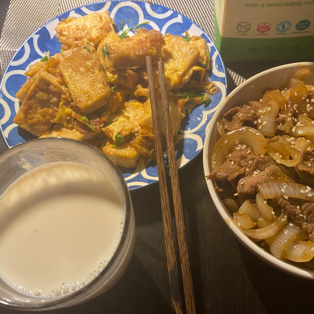 无敌好吃的香煎豆腐