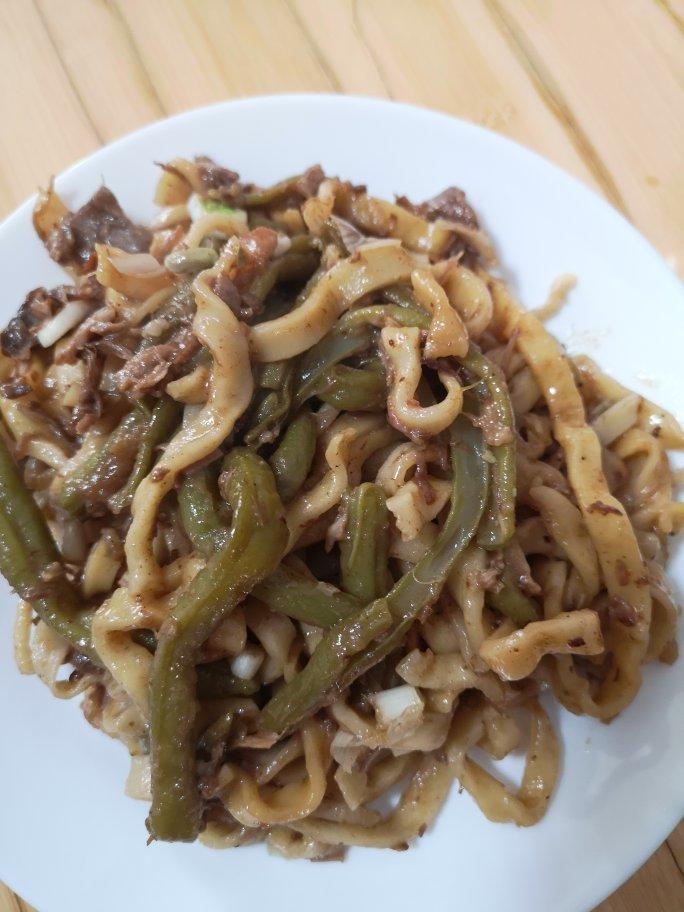 豆角焖面