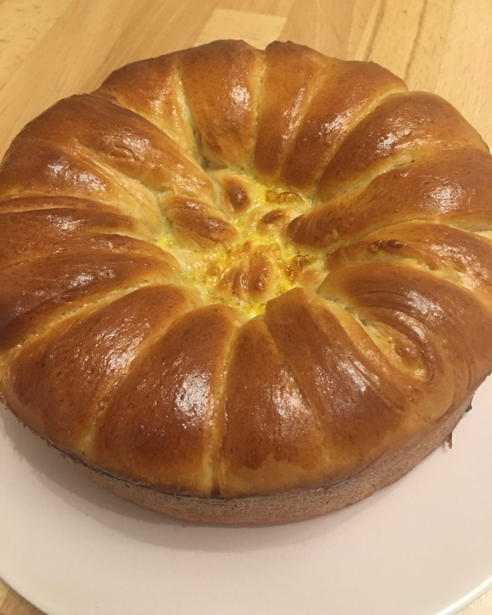 手撕千层花朵面包