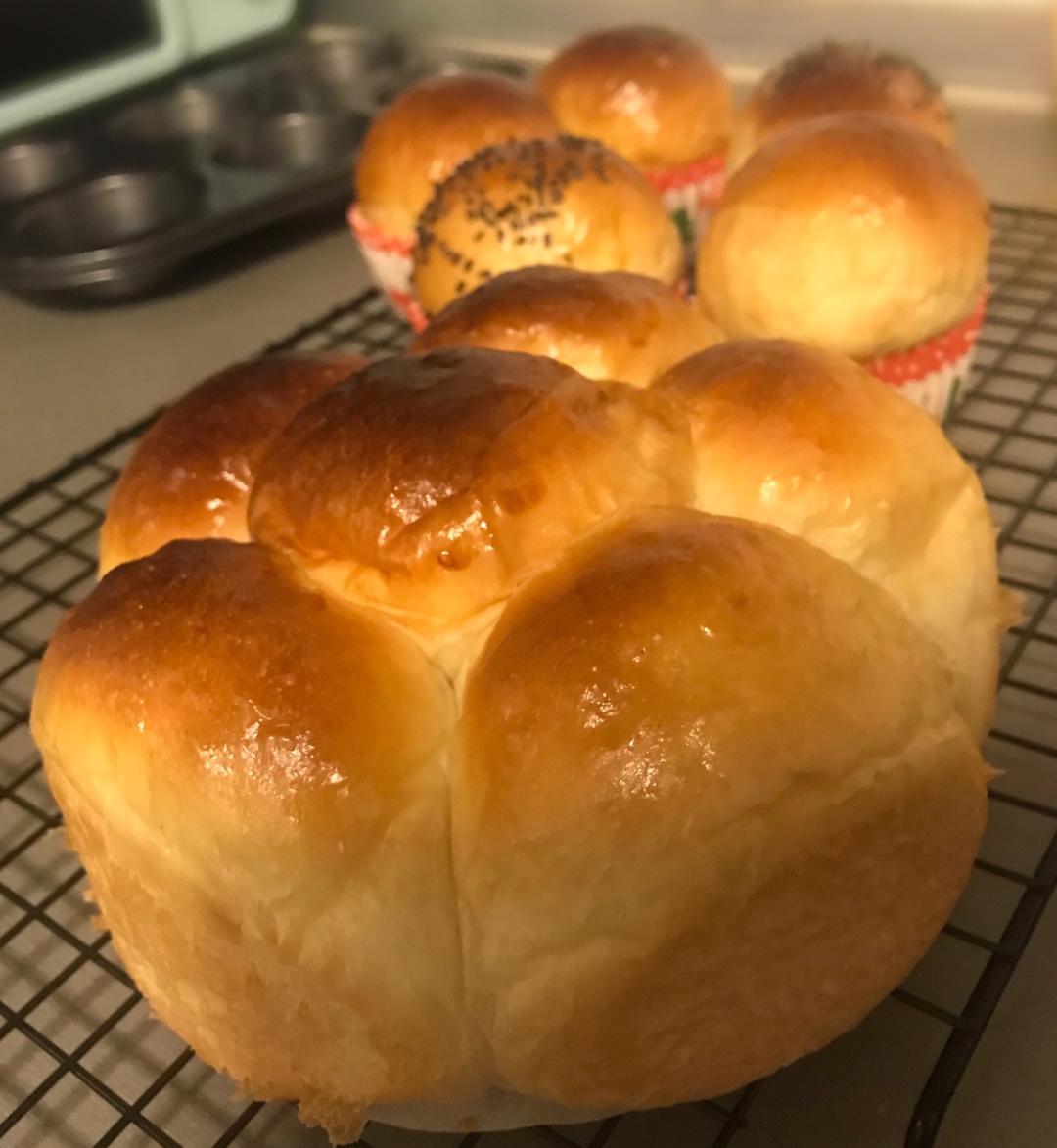【上烘焙】牛奶蘑菇小餐包