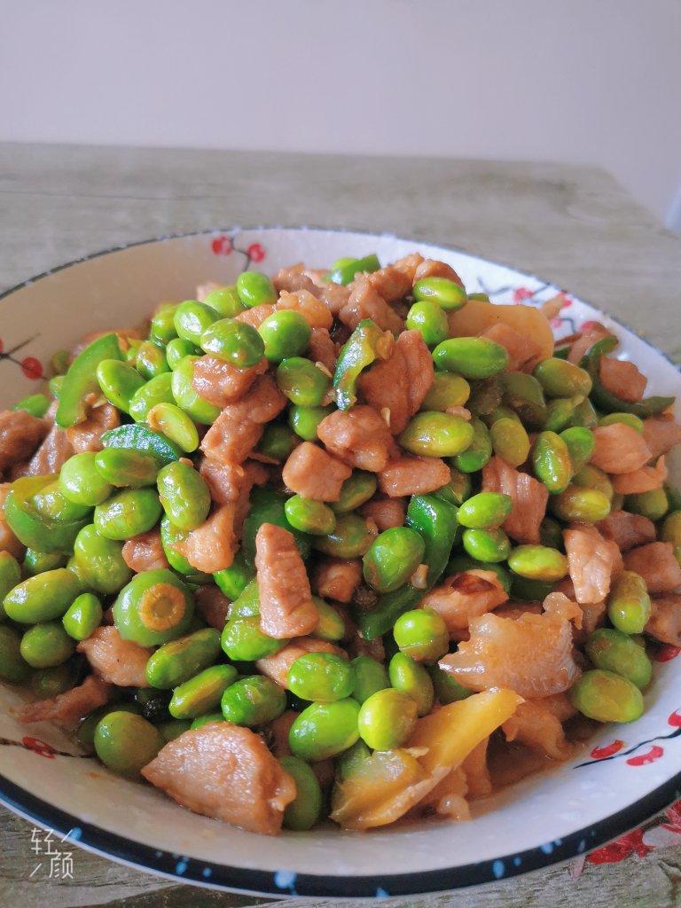 超级下饭的肉沫青豆