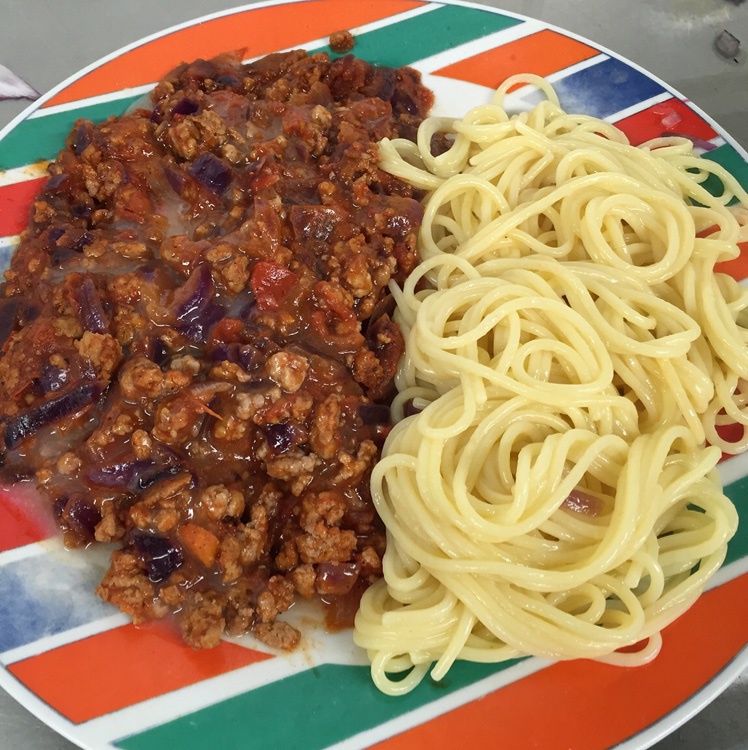 番茄肉酱意大利面