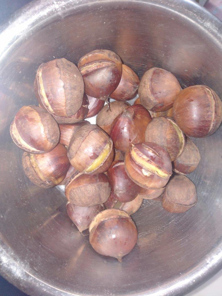 软糯可口的水煮板栗🌰（高压锅）