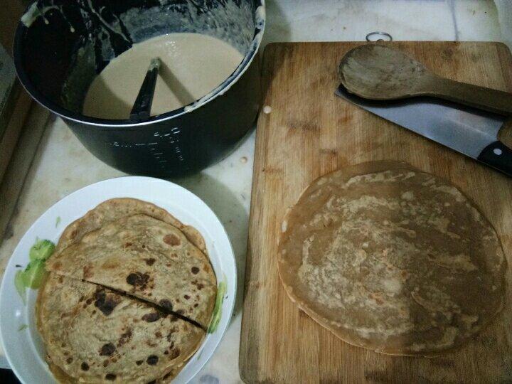 逆流丶10做的小麦粉鸡蛋饼