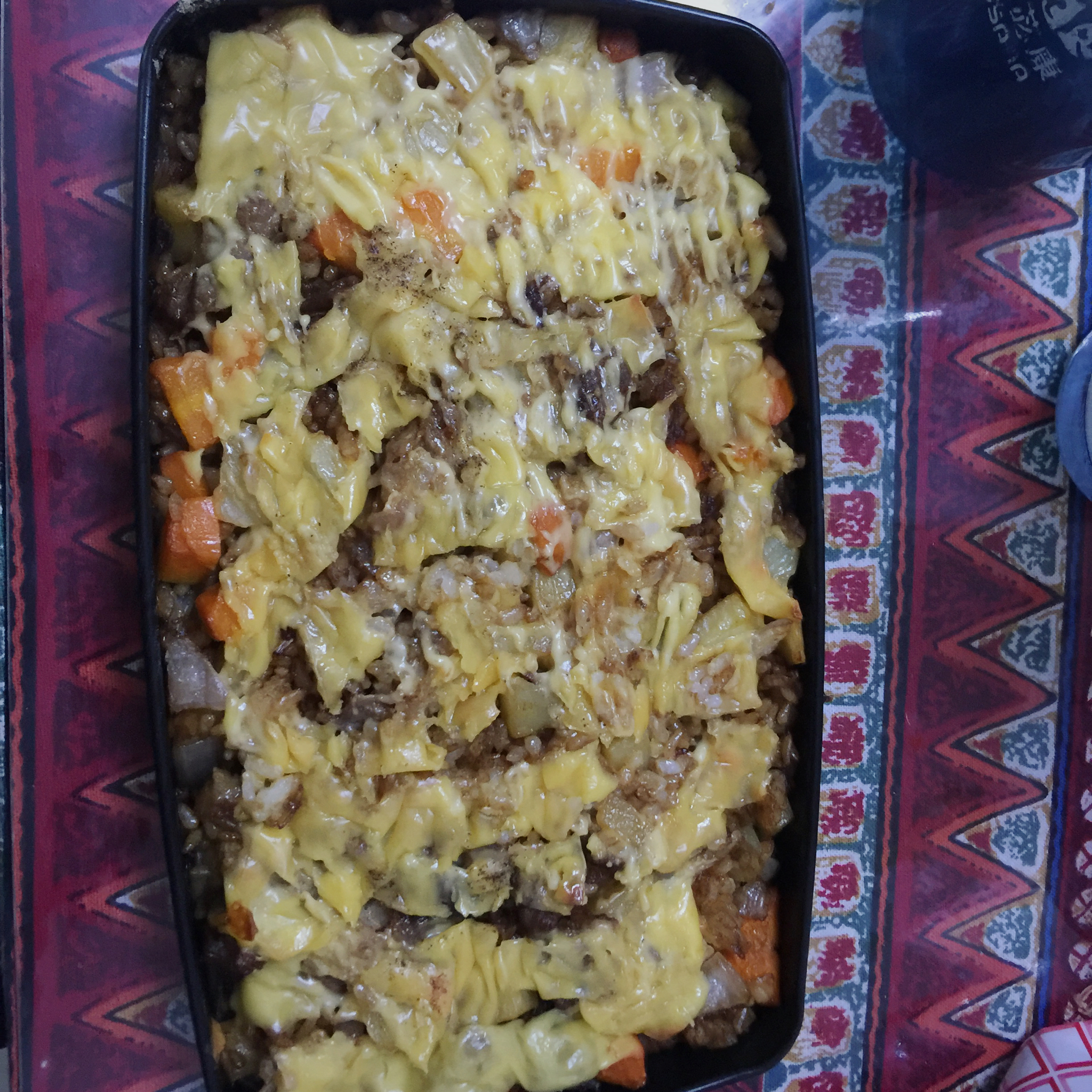 "芝士"就是力量--黑胡椒牛肉焗饭