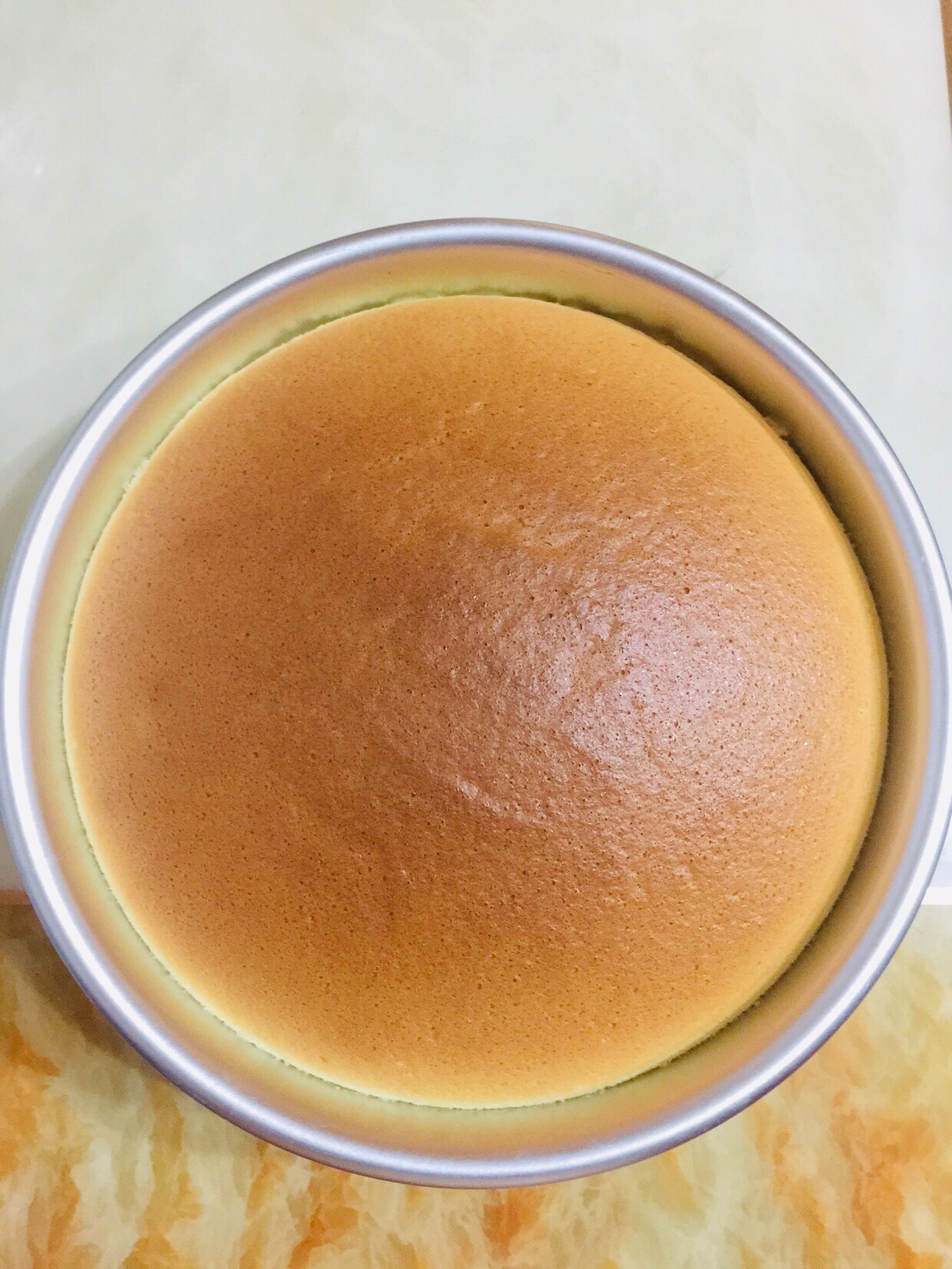 酸奶戚风蛋糕（八寸）的做法 步骤12