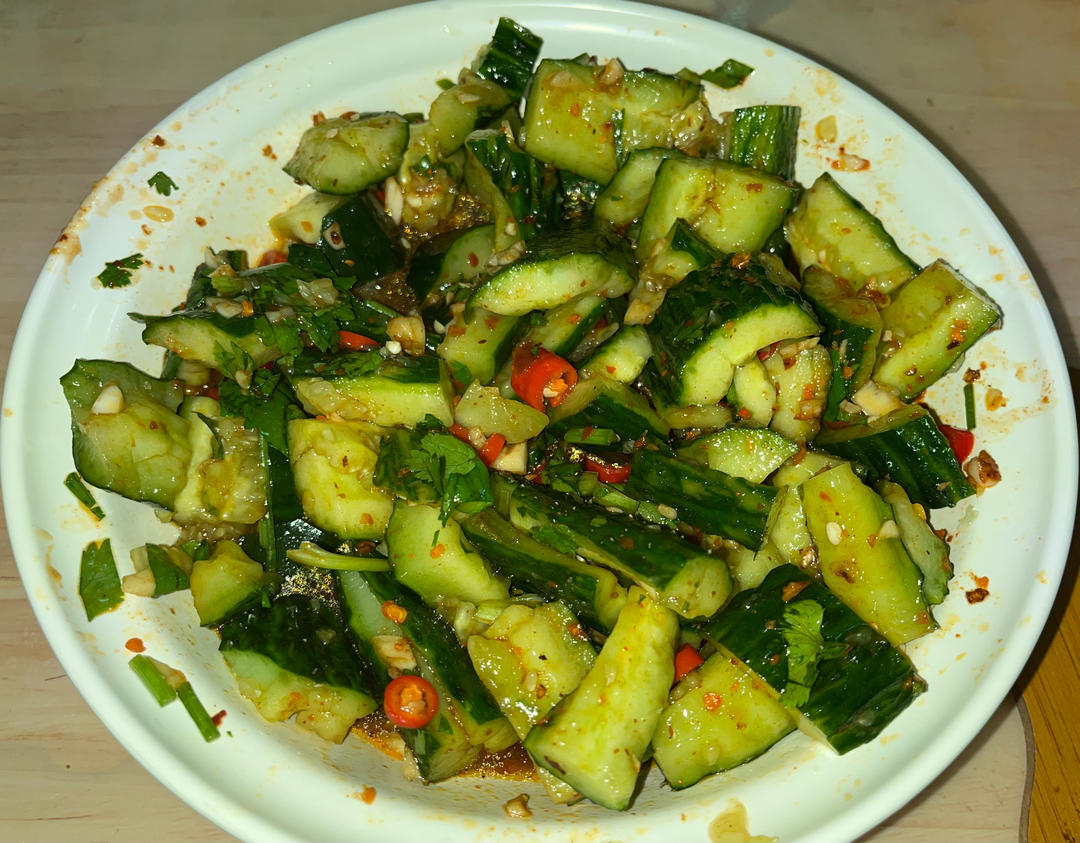 万能调料汁拍黄瓜太绝了