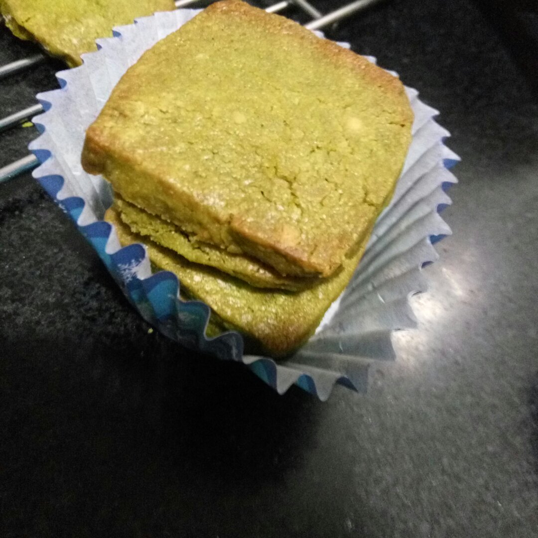 抹茶杏仁饼干