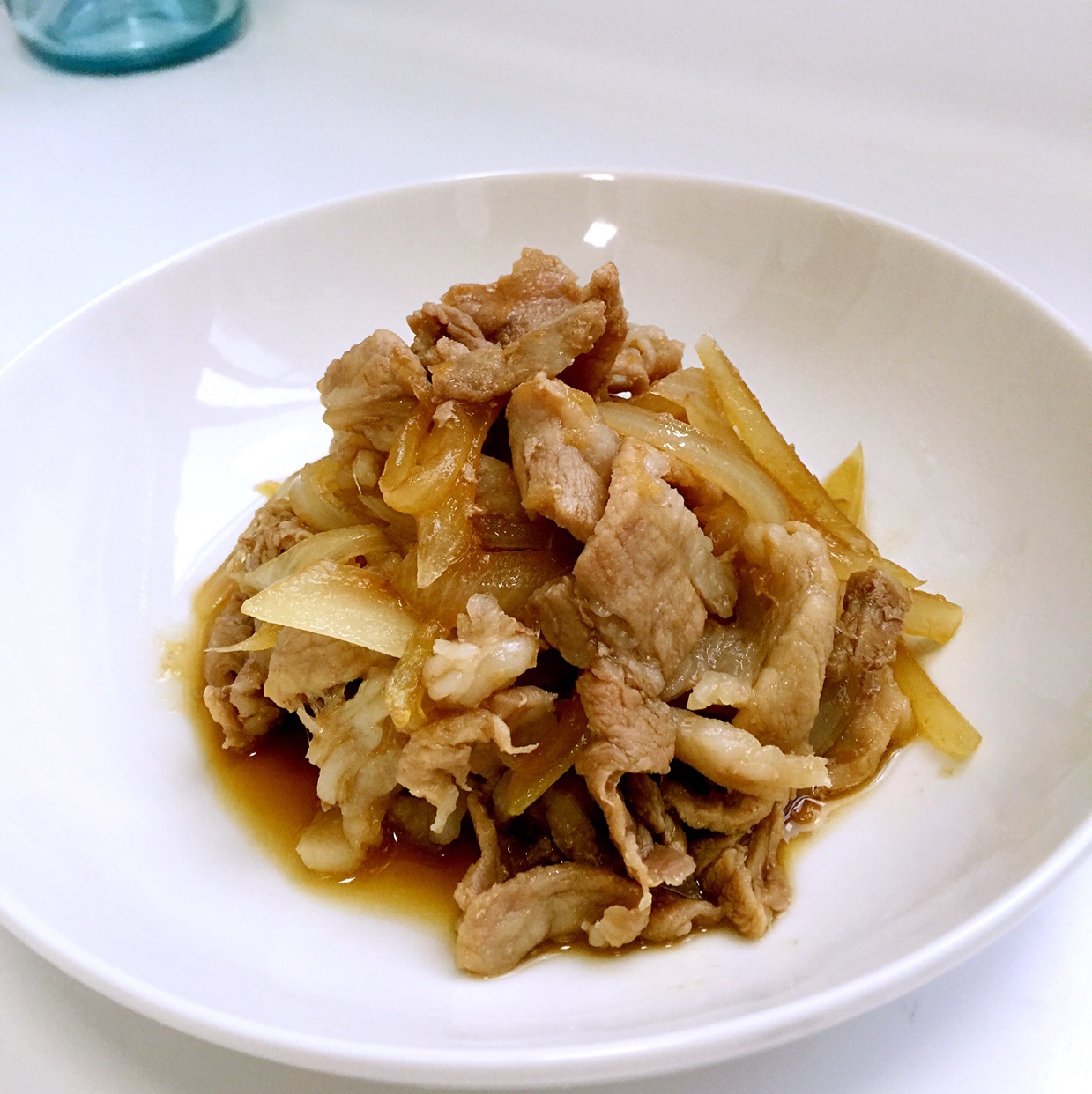 隔壁头俄豆窦隆做的猪肉生姜烧