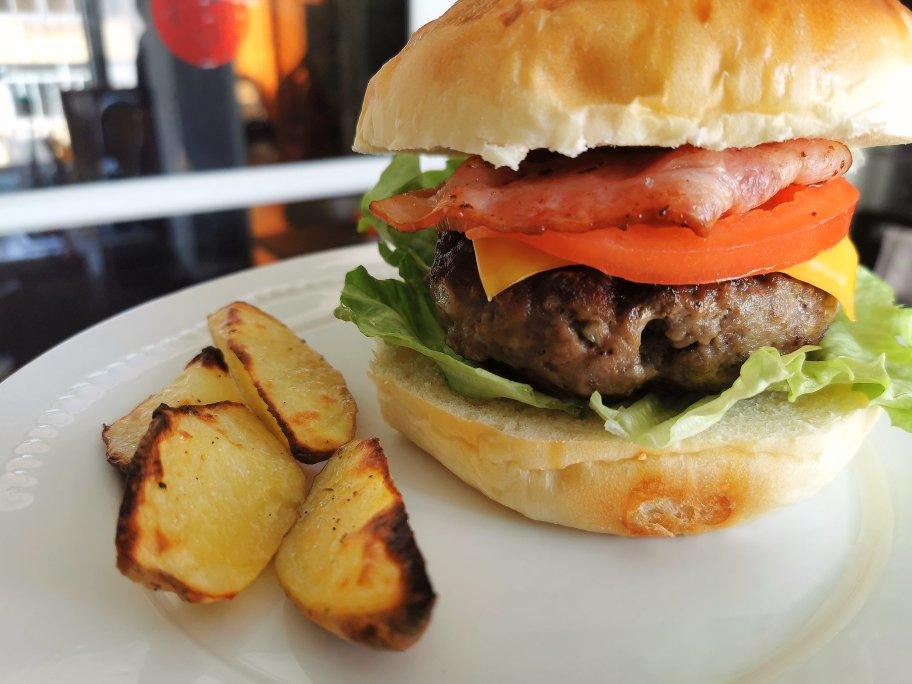 真正的营养汉堡包