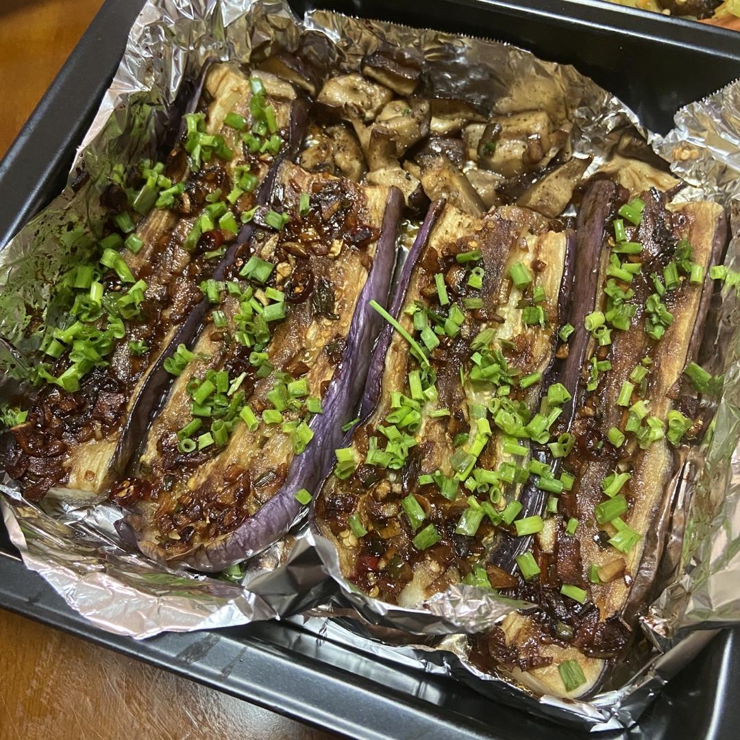 蒜蓉烤茄子