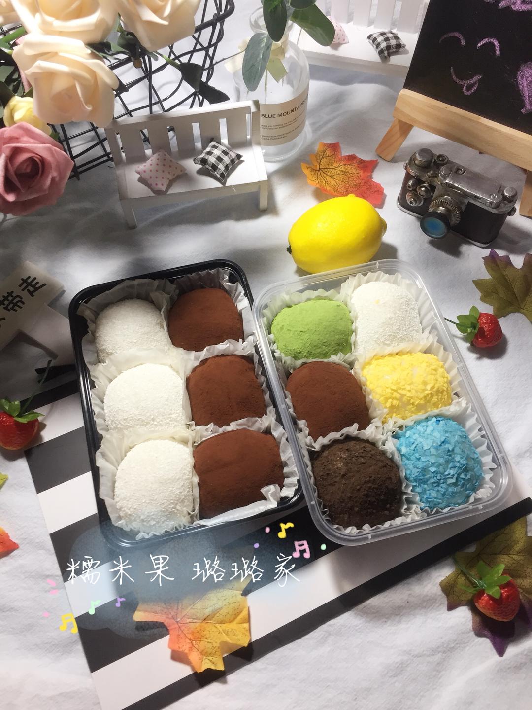 不变硬的网红糯米果的做法