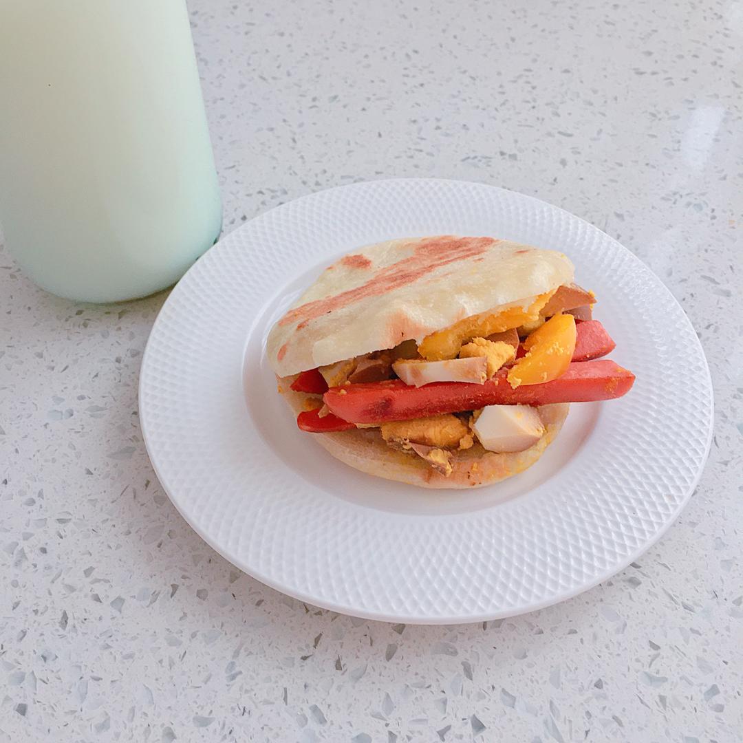 纯奶手撕吐司的做法 步骤1