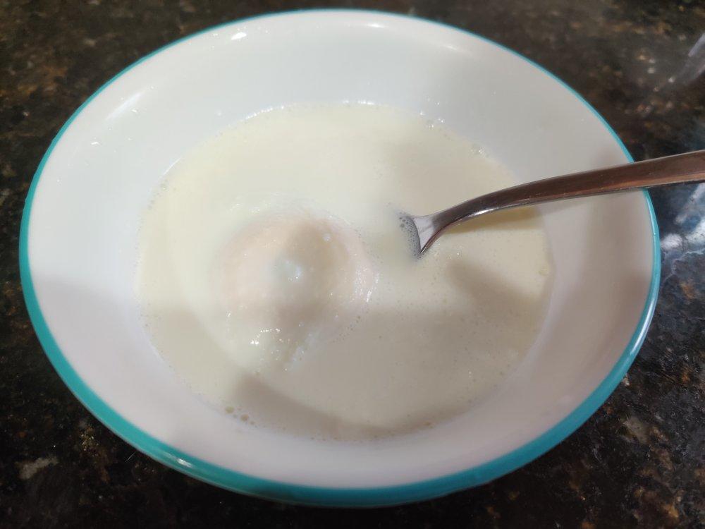 牛奶煮鸡蛋