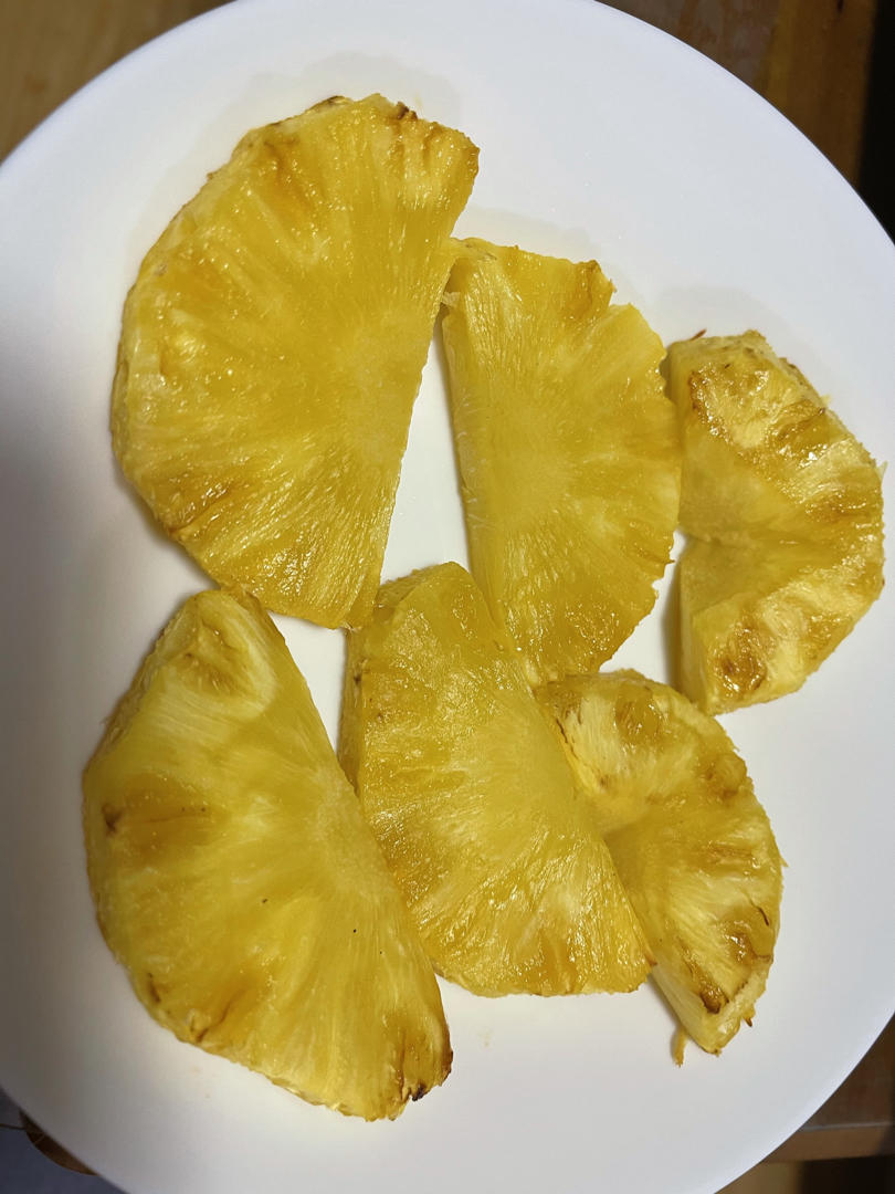 烤菠萝片