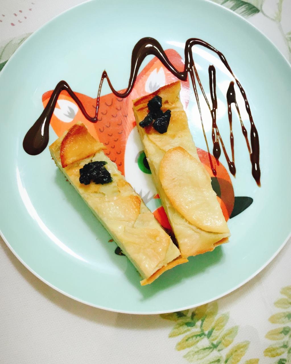 风靡法国的苹果隐形蛋糕