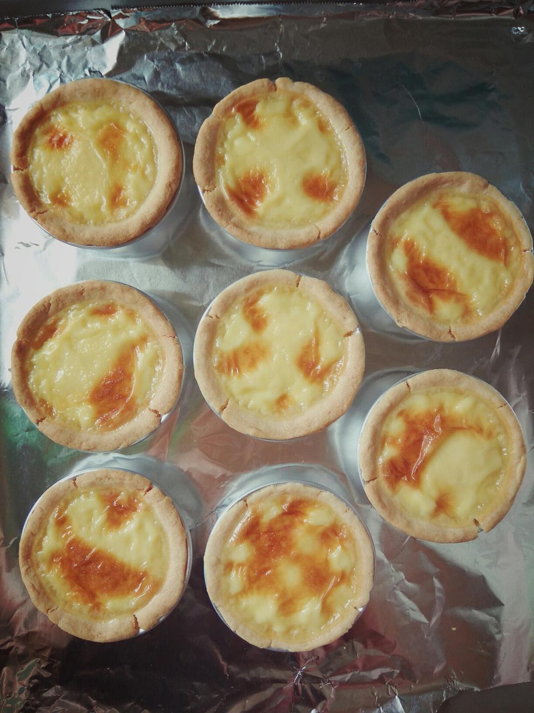 【视频食谱】不用开酥的曲奇蛋挞