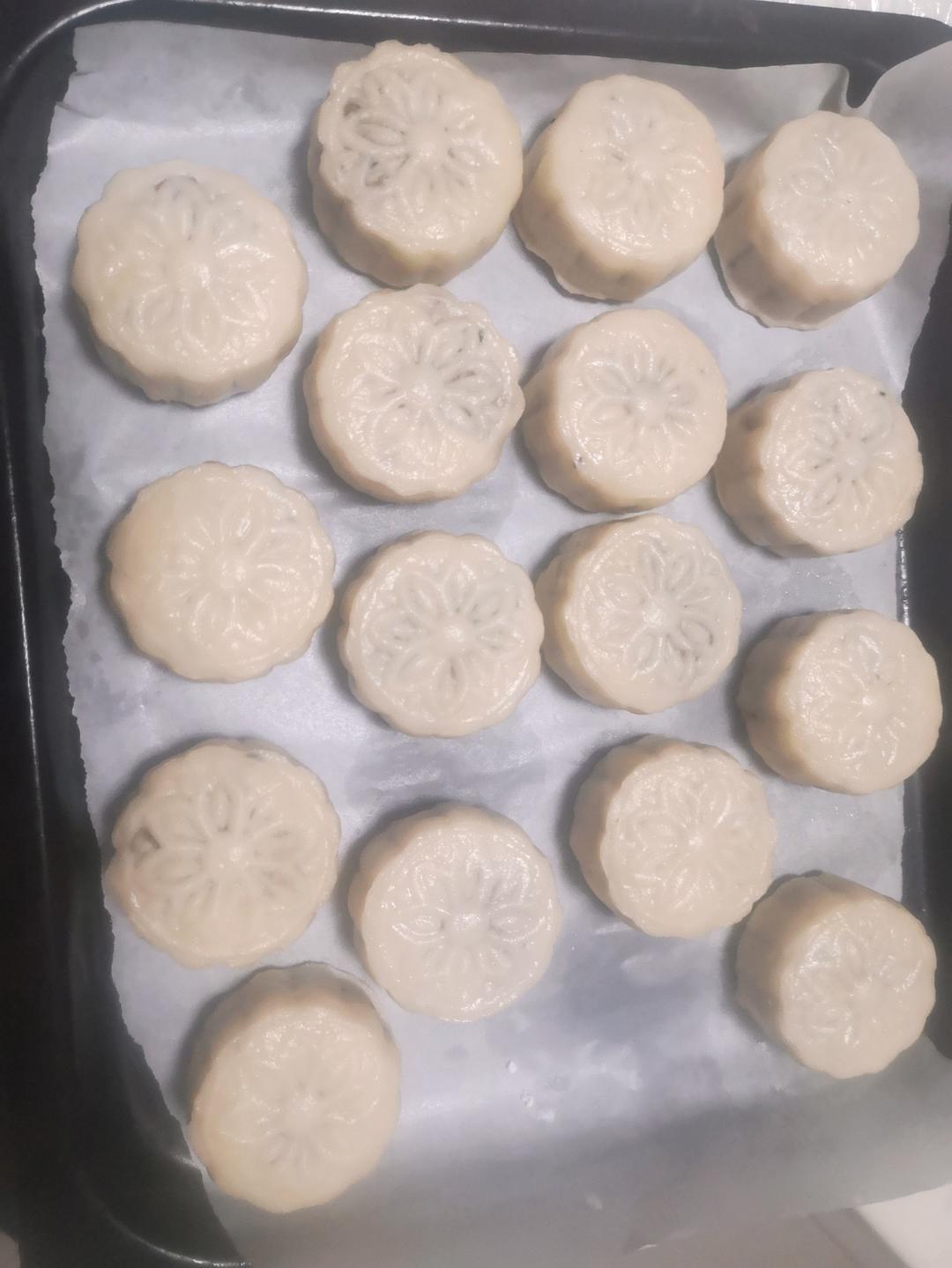 软皮绿豆饼