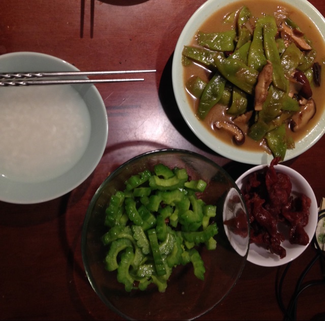 土豆炖豆角