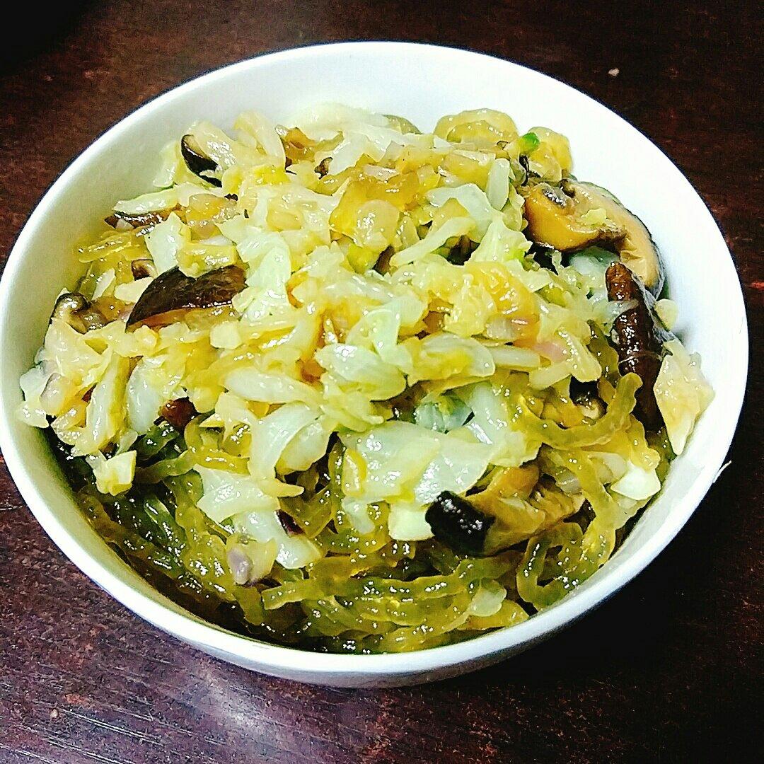 白菜炒粉丝