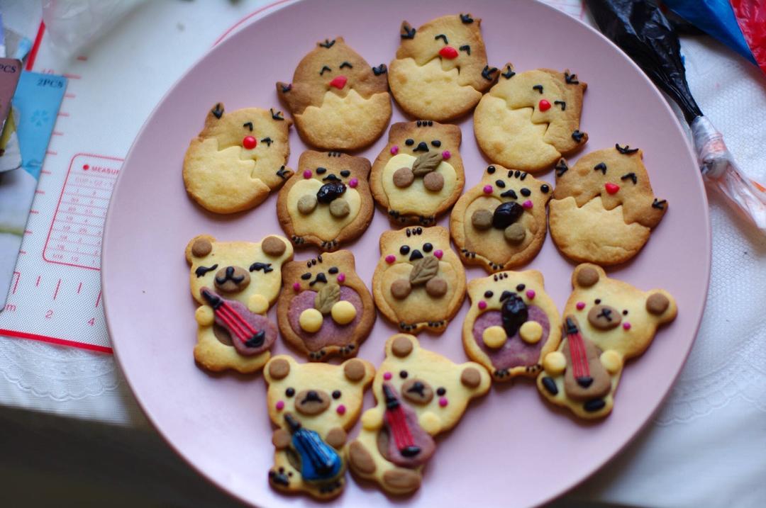 森系小动物饼干可爱洋果子的做法