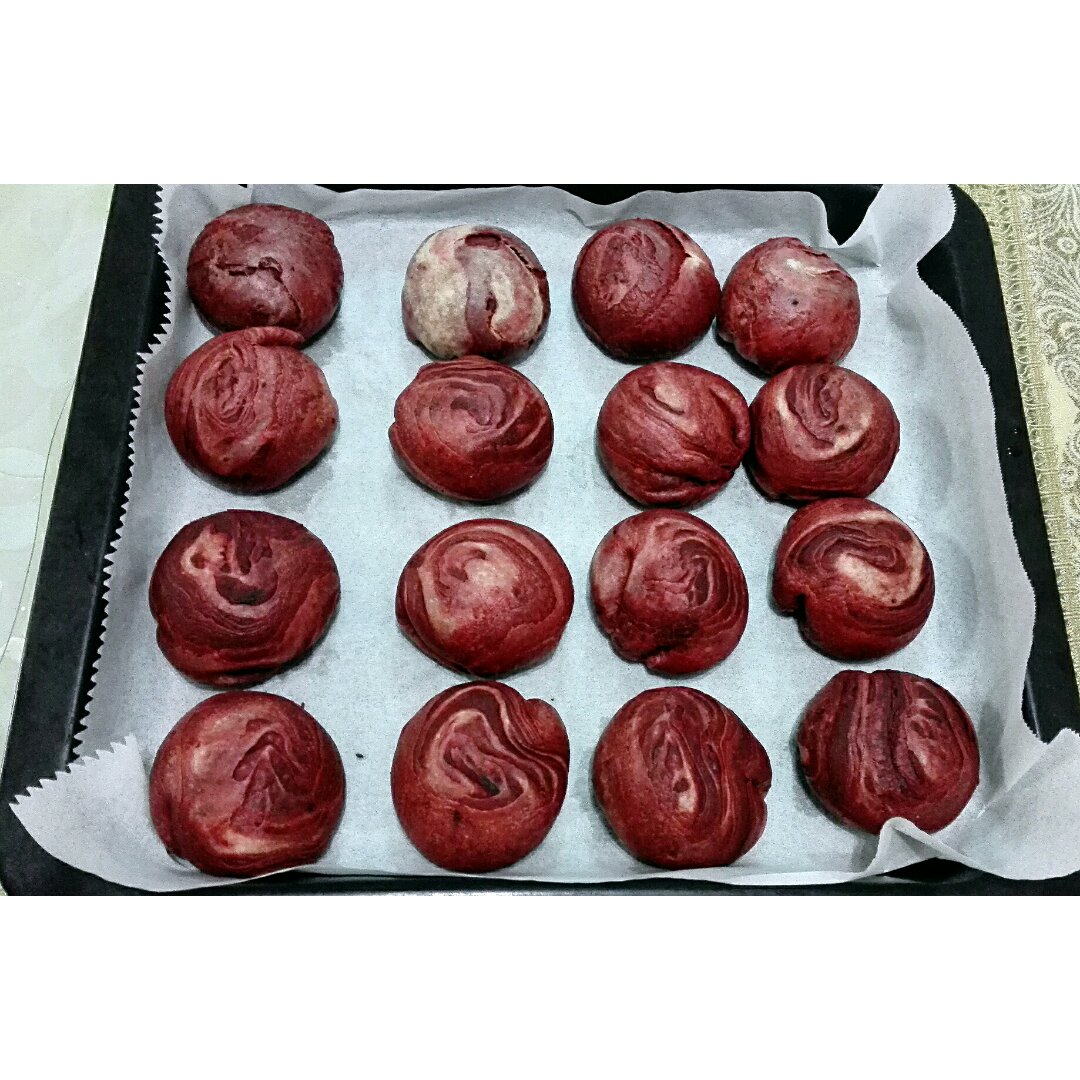 麻薯香芋酥/台湾大甲芋头酥(无猪油完美复刻2015.10修订各种抹茶酥、绿茶酥、蛋黄酥、紫薯酥通用哟）