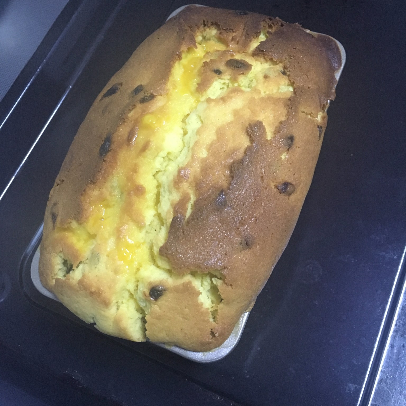 轻盈百香果磅蛋糕