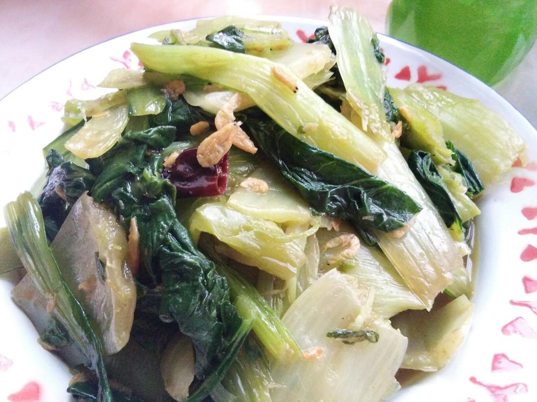虾皮小油菜
