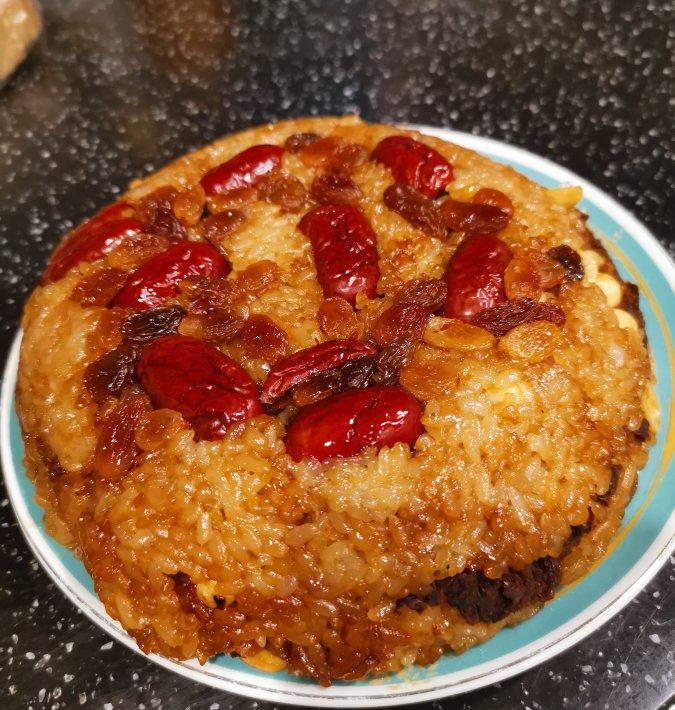 红糖八宝饭