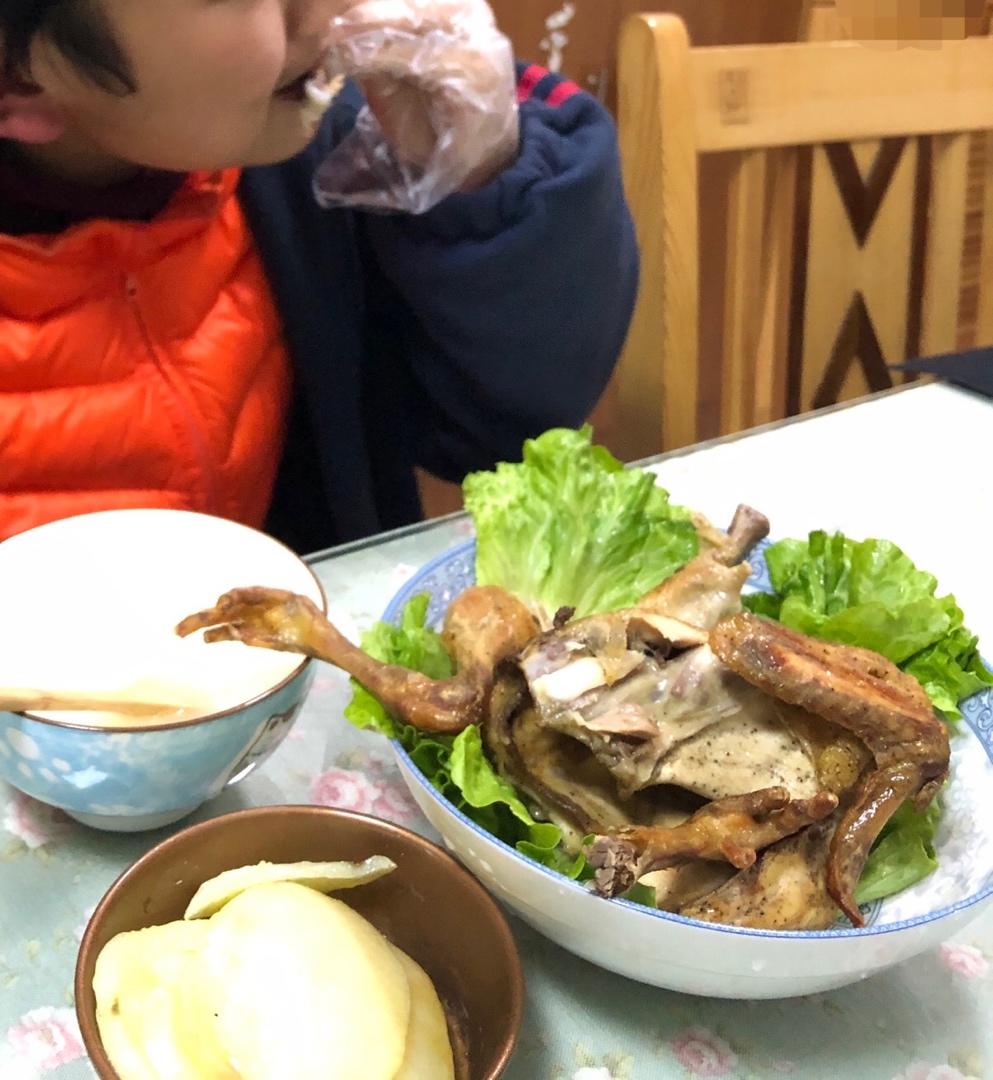 脆皮烤鸡