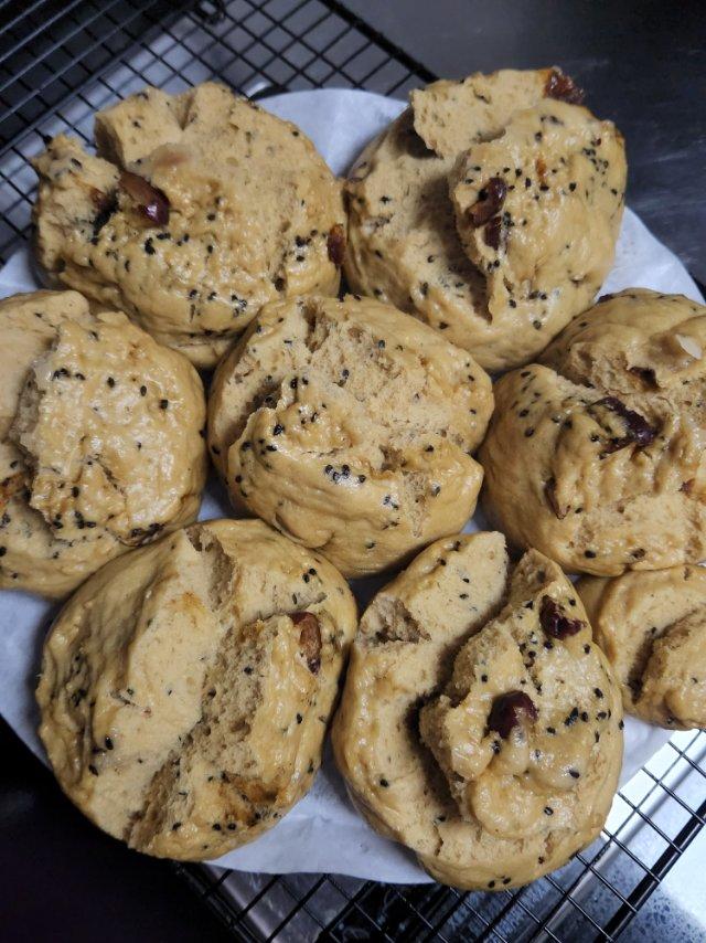 妥妥的红糖开花馒头