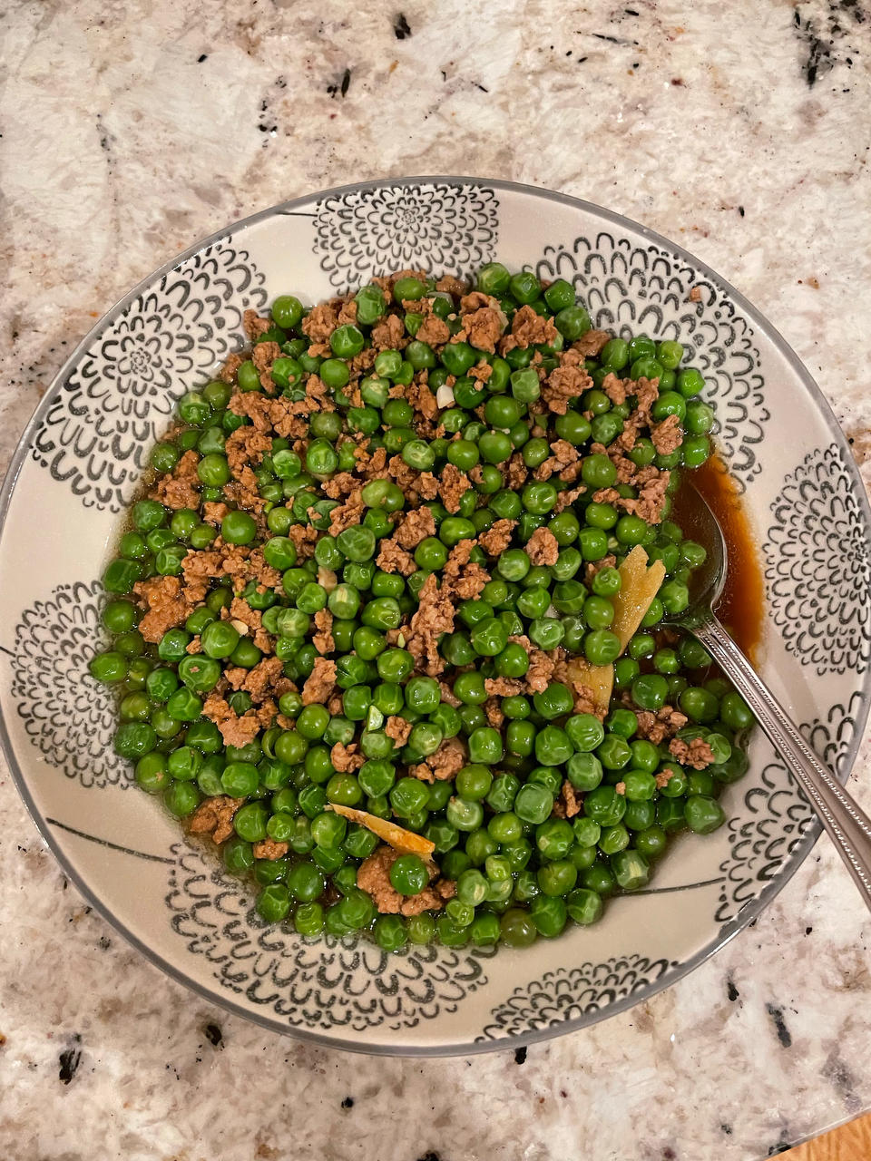 超下饭的豌豆肉沫
