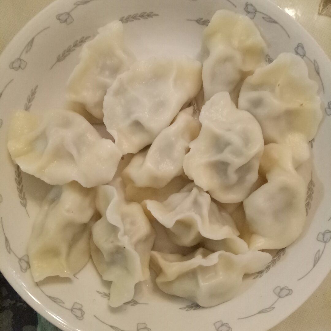 芹菜猪肉馅儿饺子