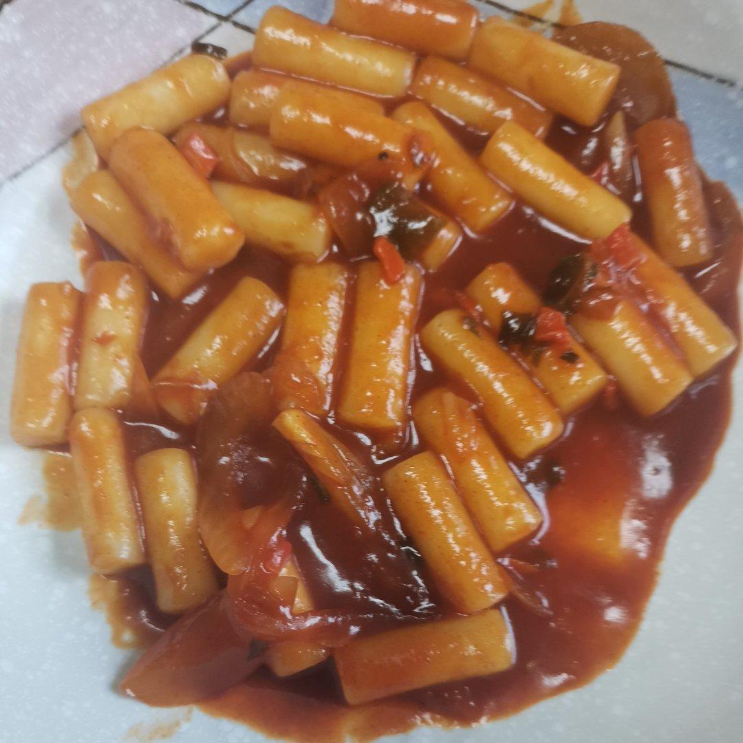 韩式辣炒年糕