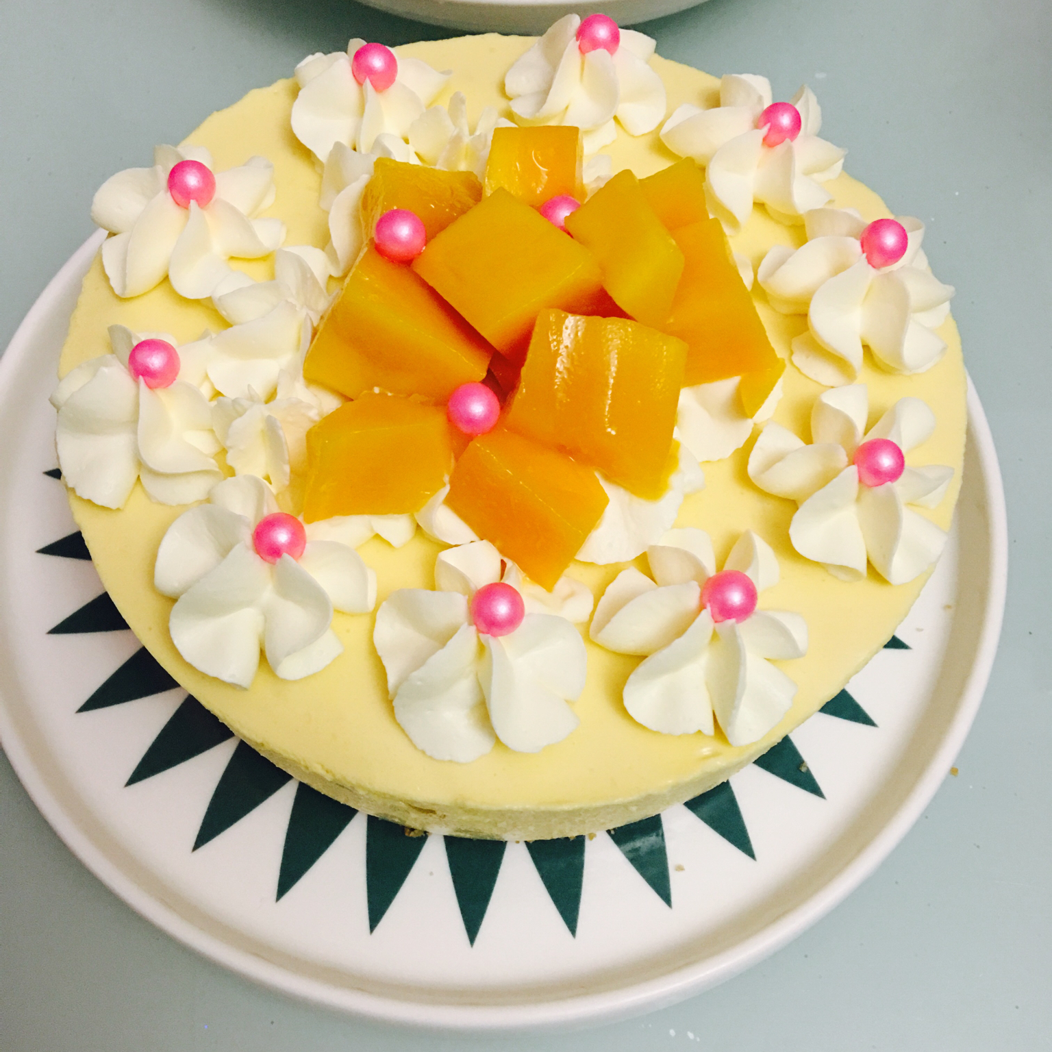 《Tinrry下午茶》教你做芒果流心慕斯（6寸配方）