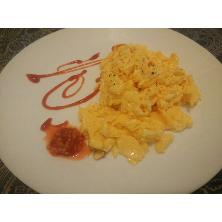 美式炒蛋 scrambled eggs