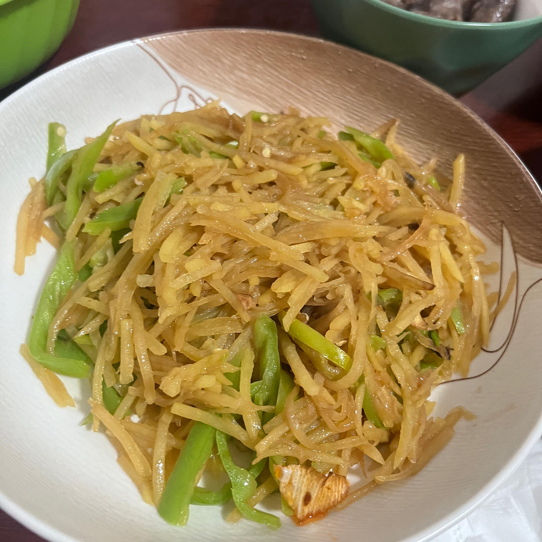 青椒土豆丝