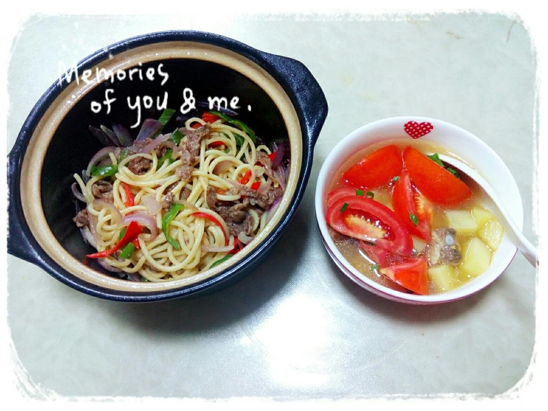 一个人也得下厨房