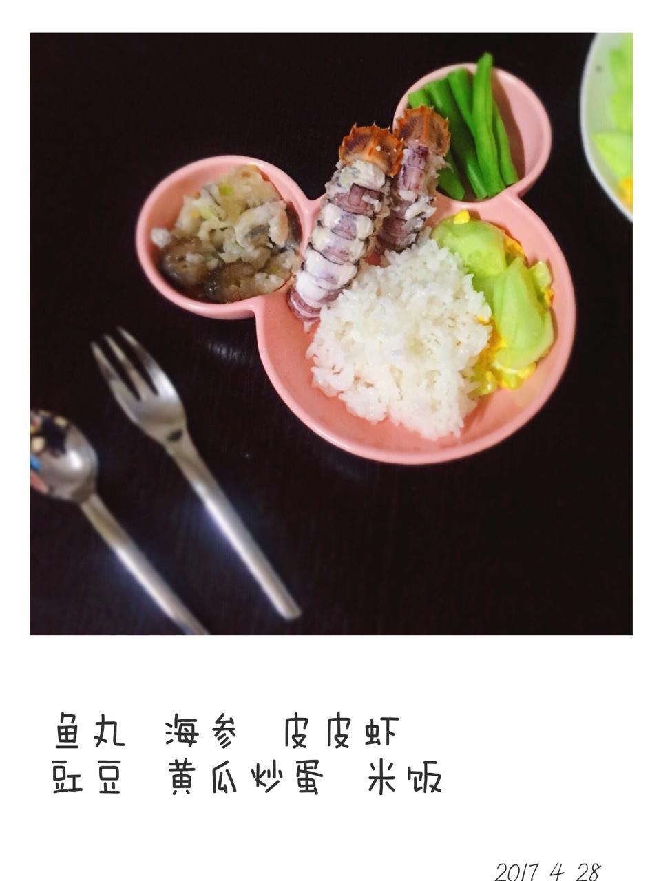 恬恬的辅食