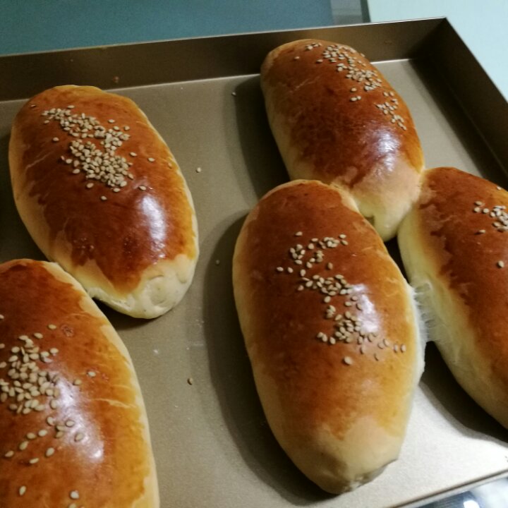 豆沙面包（中种法）