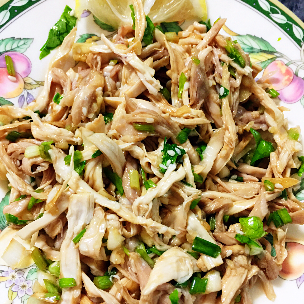 璃草做的手撕鸡