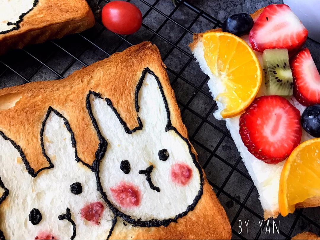 纯奶手撕吐司的做法 步骤1