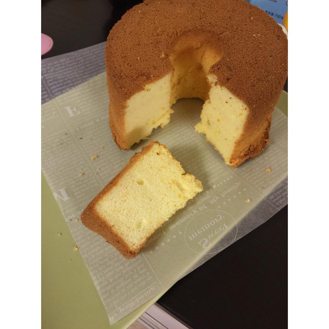 软嫩Q弹，橙香十足——香橙戚风