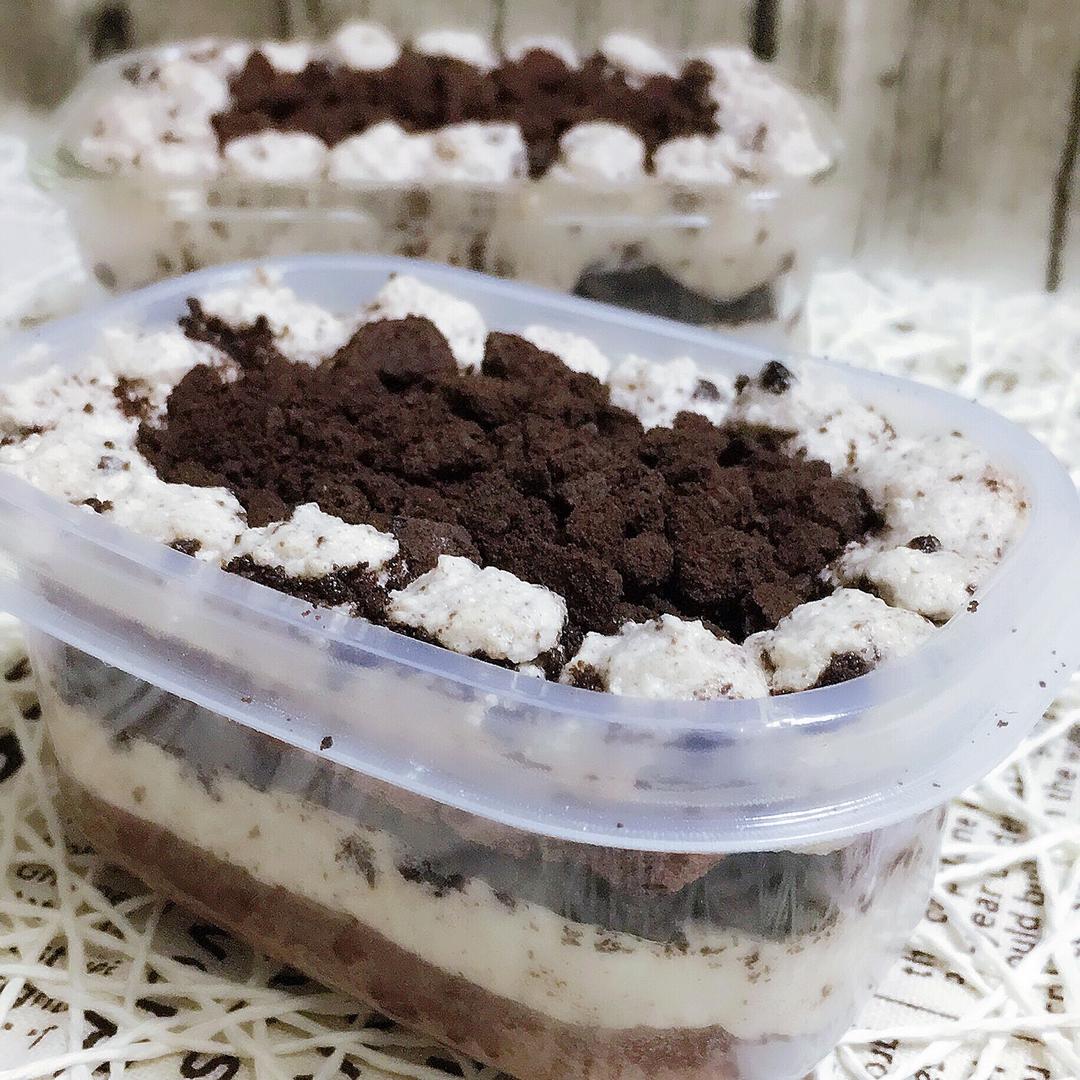 rock_star做的好吃到流泪的奥利奥咸奶油盒子蛋糕